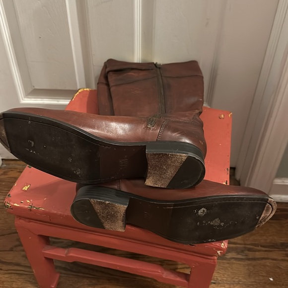NWOT, Frye, molly Redwood, tall (over knee) riding boots, size 10B 347611-RDX - Picture 8 of 9